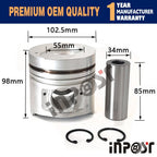 Overhaul Rebuild Kit for Nissan FD35T FD35 Engine