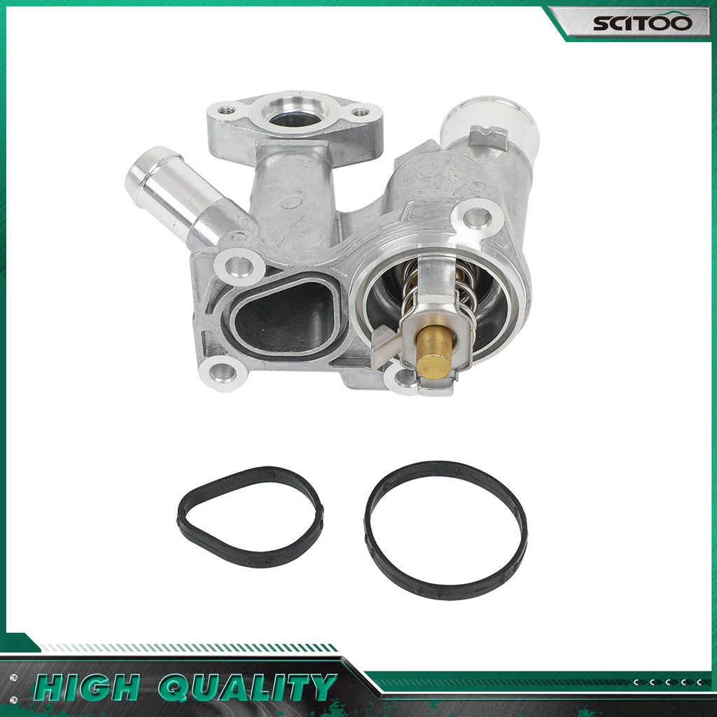 Coolant Thermostat Housing Assembly for Ford Escape Fiesta Fusion (1.6L)