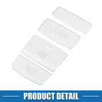 Electronic Handbrake Button Cover Trim for Honda Civic (2022–2023) Aluminum Silver