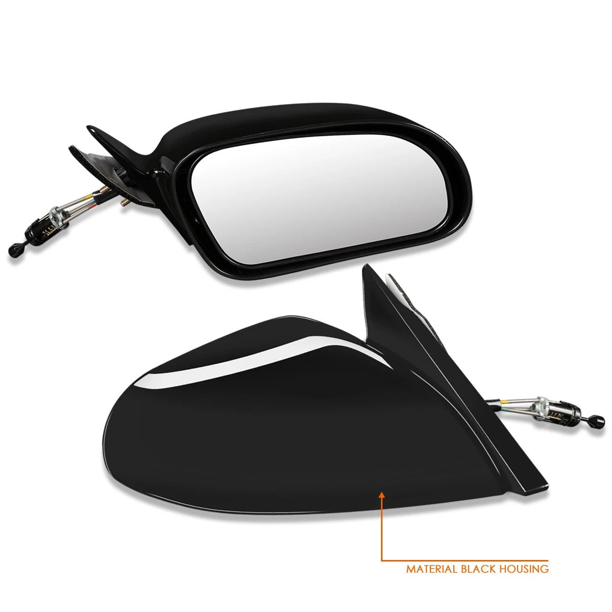 OE Style Manual Adjust Side View Mirror for Chrysler Sebring (1995–2000)