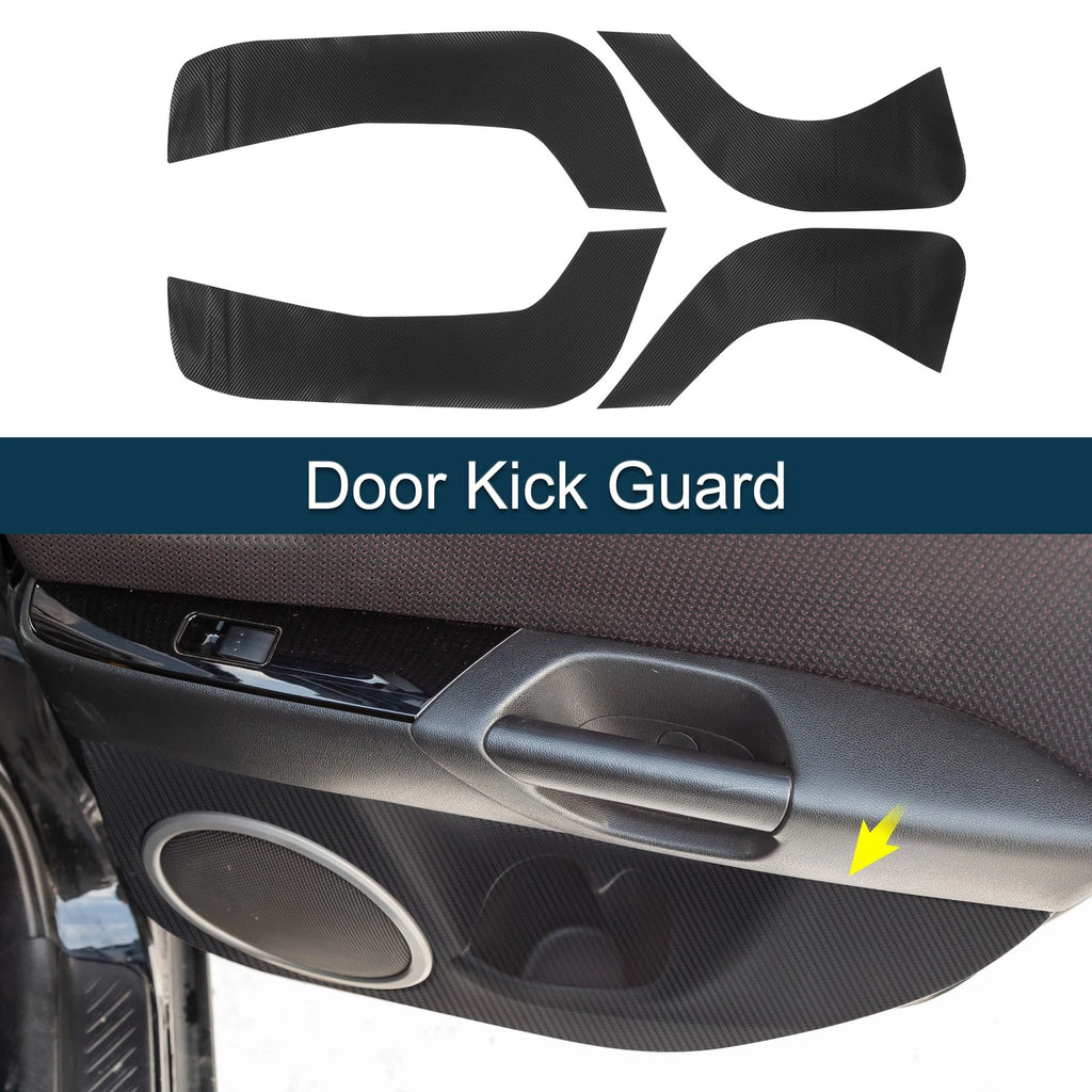Set of 1 Door Kick Guard for Mazda CX-30 (2020–2023) Black