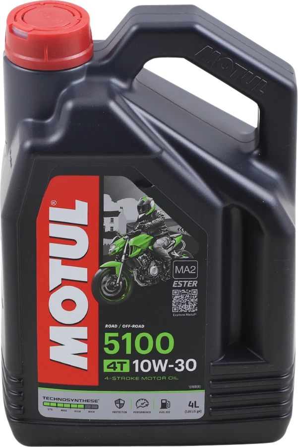 MOTUL 5100 4T Synthetic Blend Oil 10W-30 4L (104063)