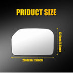 Mirror Glass for Toyota FJ Cruiser (2007–2014) Driver Left Side