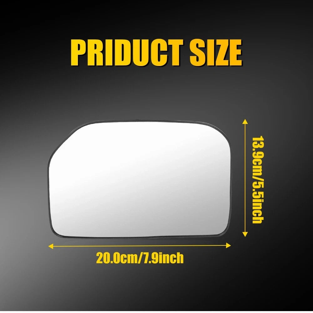 Mirror Glass for Toyota FJ Cruiser (2007–2014) Driver Left Side