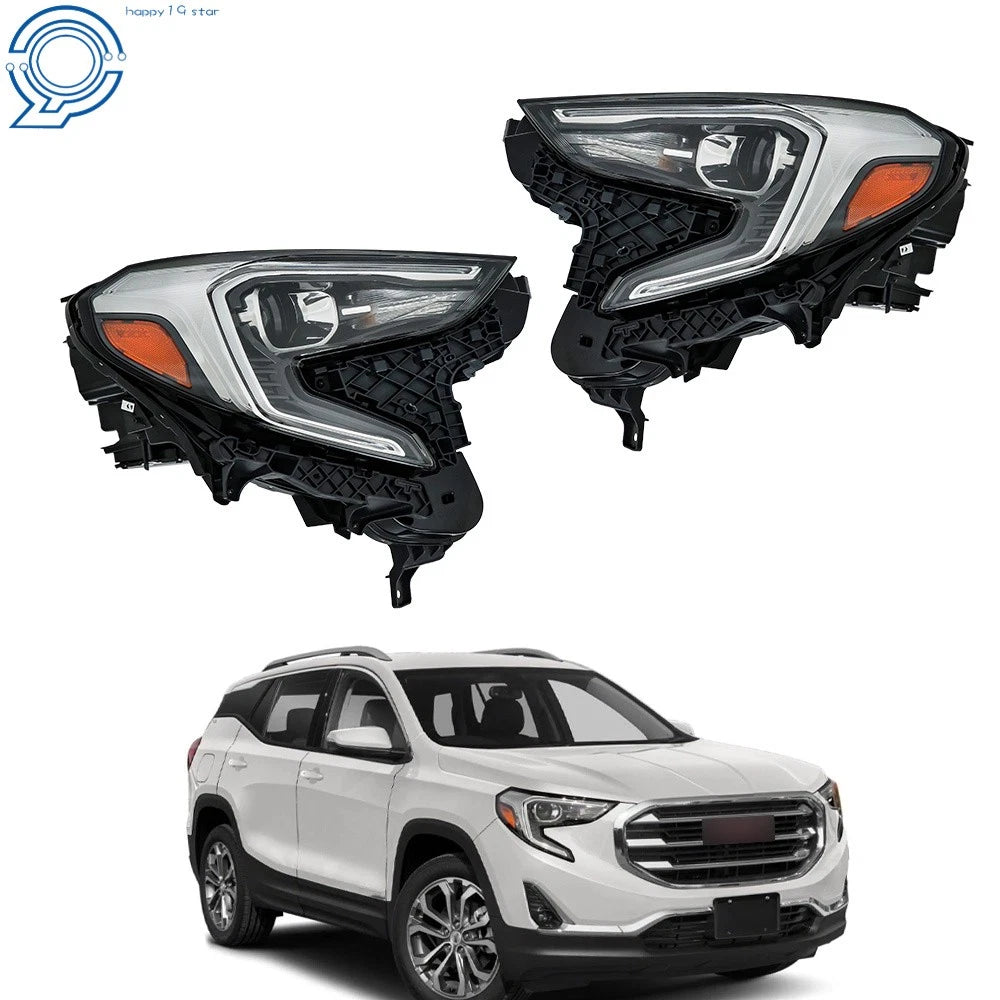 Set of 2 Xenon HID Headlights for GMC Terrain (2018-2021)