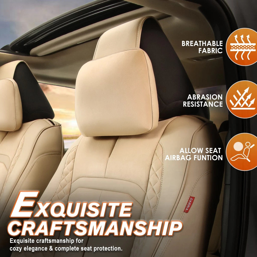 Front Row Bucket Seat Cover Cushion Protector for Universal Vehicles (All Years)