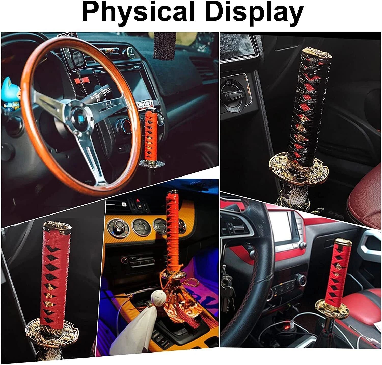 Samurai Sword Automatic Gear Shift Knob for Universal Vehicles (15cm)