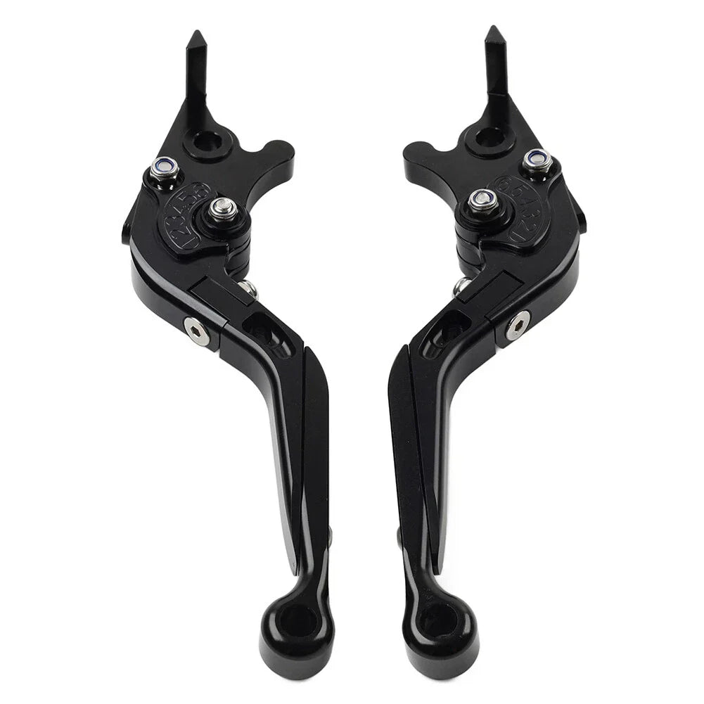 Black Extendable Brake Clutch Levers for BMW F800GS/Adventure, F800R (08-18)