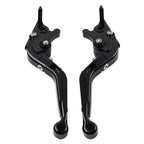 Black Extendable Brake Clutch Levers for BMW F800GS/Adventure, F800R (08-18)