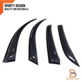 Weather Shield Window Visor Rain Guard for Nissan Tiida Sedan (2006-2011)