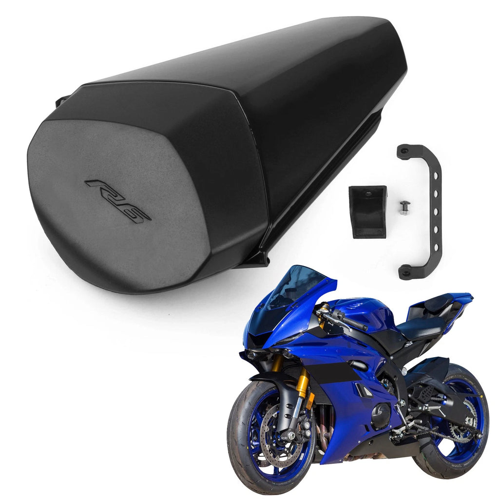 Black Rear Pillion Seat Cowl Fairing Cover for Yamaha YZF-R6 (2017–2023)