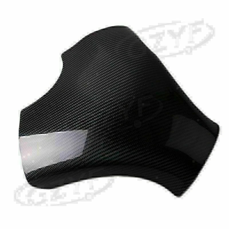Carbon Fiber Fuel Gas Tank Cover Protector for Kawasaki Ninja ZX6R (2007–2008)