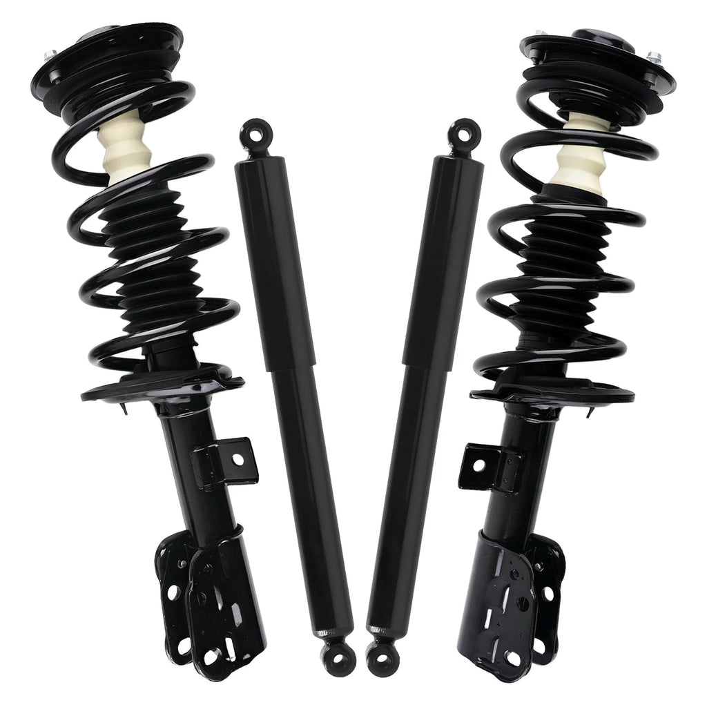 Front Struts w/ Coil Spring Rear Shock Absorbers for 2010-2017 GMC Terrain 2.4L