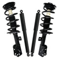 Front Struts w/ Coil Spring Rear Shock Absorbers for 2010-2017 GMC Terrain 2.4L
