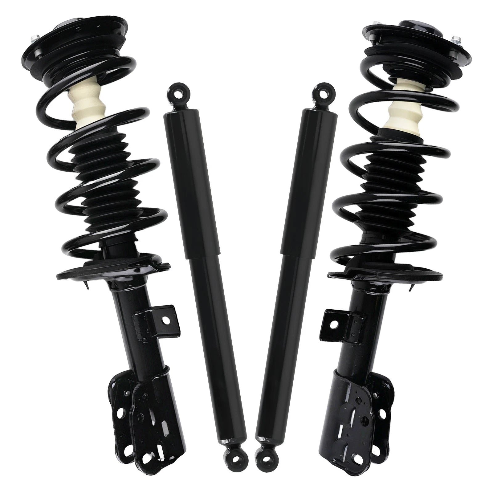Front Struts w/ Coil Spring Rear Shock Absorbers for 2010-2017 GMC Terrain 2.4L