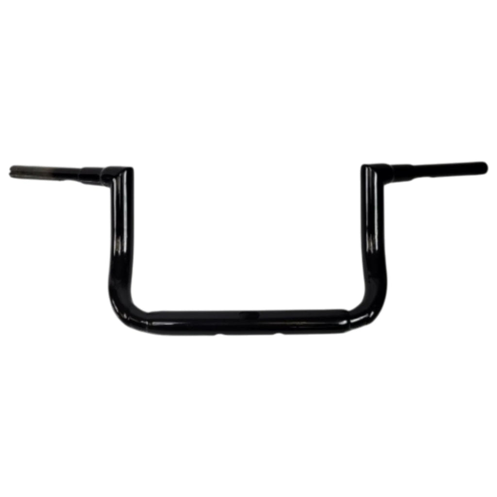 10" Gloss Black Grande Twin Peaks Handlebar for Harley Touring (NO BRACKET)