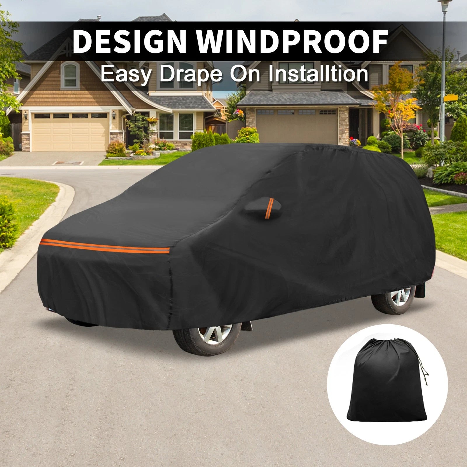 Waterproof Car Cover for Mercedes-Benz Vito (2003–2014) PEVA Spunlace Cotton