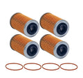 Set of 4 Wix Engine Motor Oil Filters for Cadillac Chevy GMC Pontiac Saab V6
