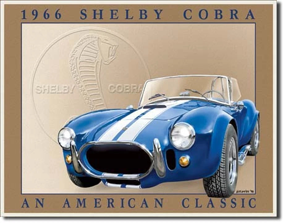 Vintage Replica Tin Metal Sign for Ford Mustang 5.0 (1964–2004)