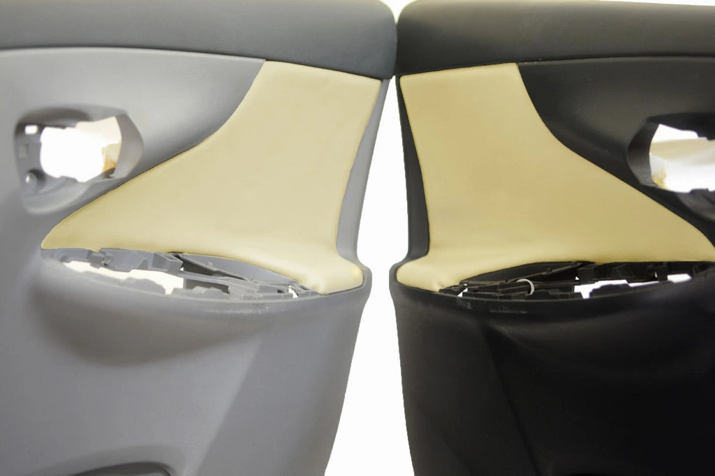 Leather Door Panel Insert Cards for Toyota Corolla (2009–2013) Beige