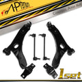 Set of 4 Front Control Arms with Ball Joints for Ford Focus (2000–2004)