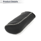 Gear Shift Knob Cover for Nissan Tiida (2004–2012) Black Beige Faux Leather