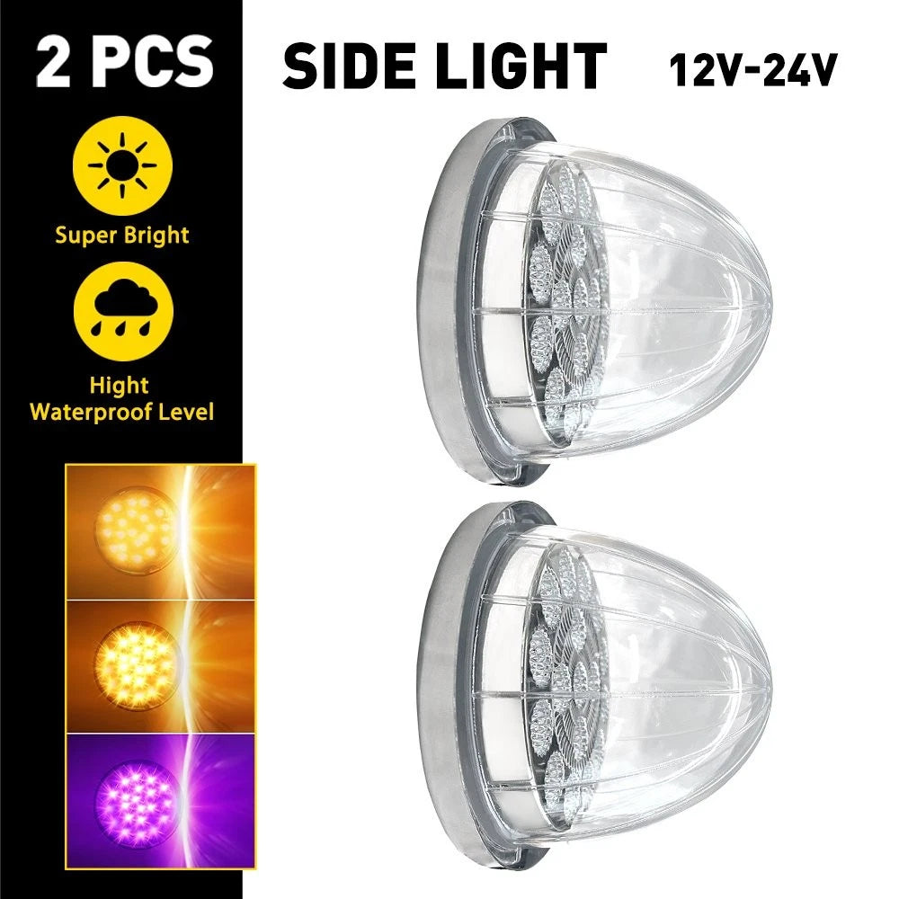 Dual Revolution 17LED Watermelon Light for 12V Trucks Trailers (EXV)