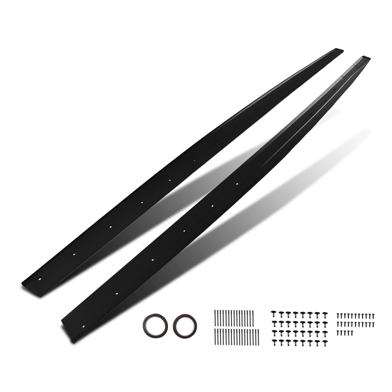 Black Side Skirt Extensions for BMW 4 Series (2014-2020)