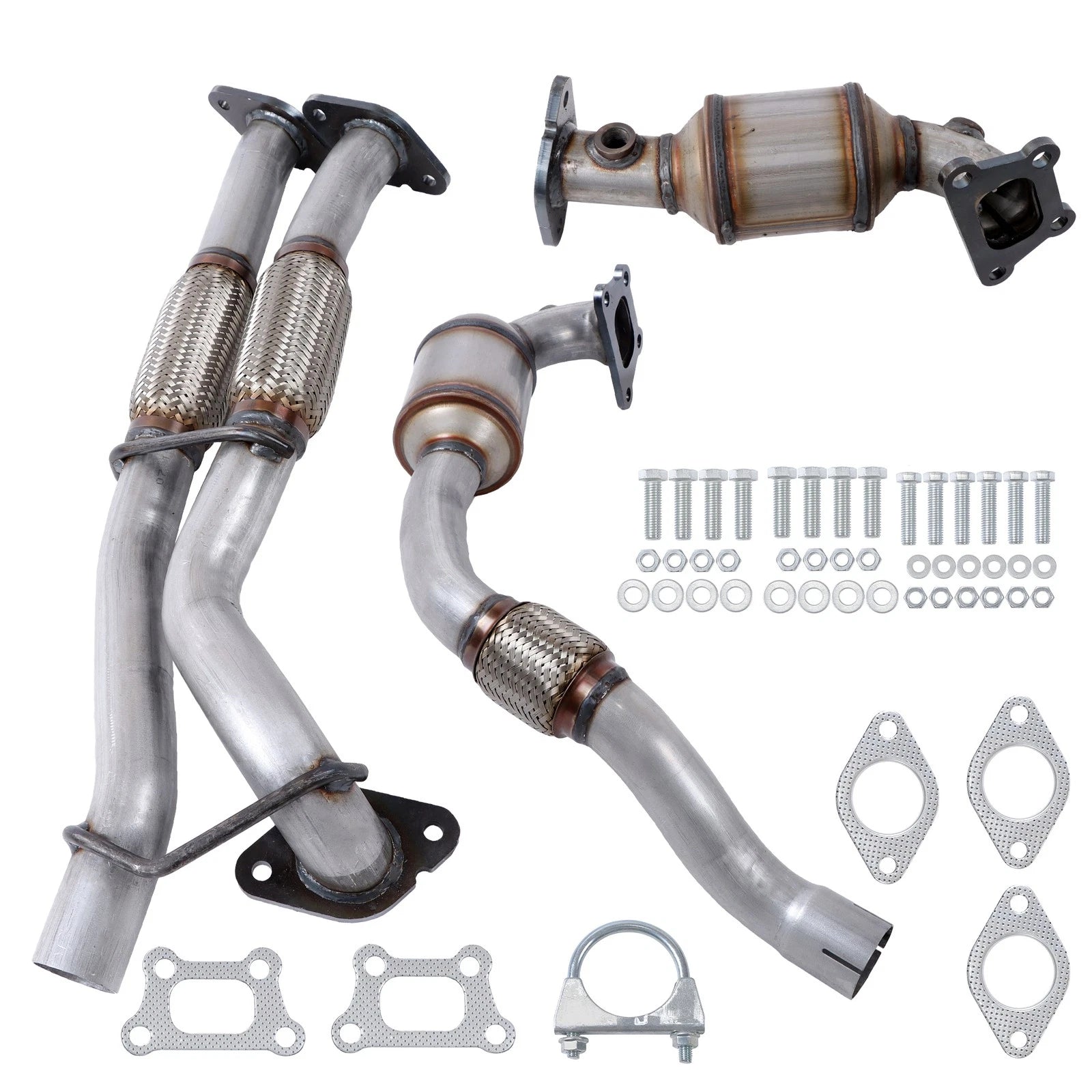 Set of 2 Catalytic Converters for Cadillac SRX (2012-2016)