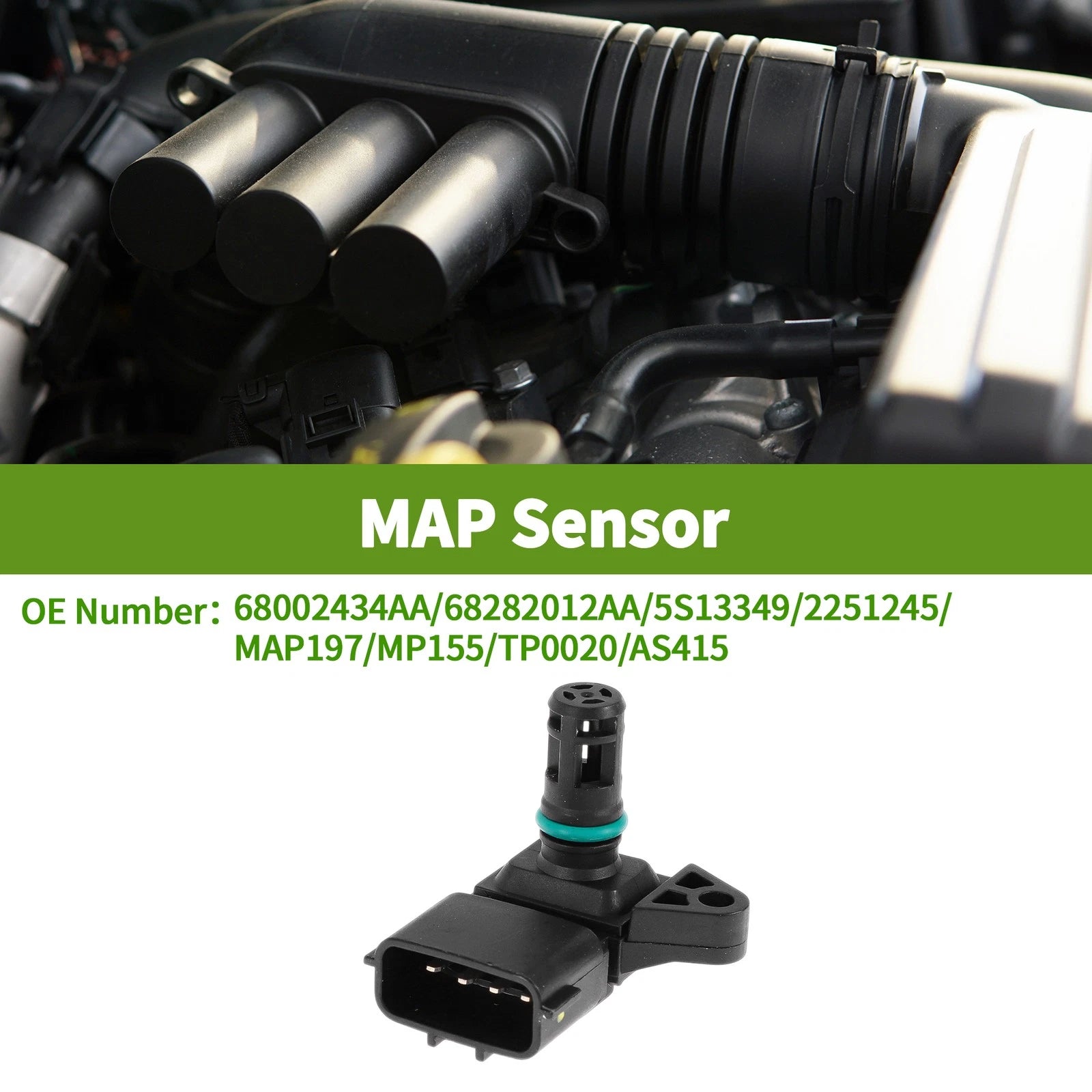 MAP Sensor No.68002434AA for Dodge Ram 2500 