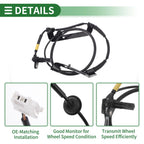 ABS Wheel Speed Sensor No. 956812P100 for Hyundai Veracruz (2012)