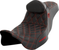 SADDLEMEN Pro Series SDC Performance Seat for FLH/FLT (w/ Backrest)