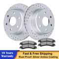 Rear Disc Rotor Brake Pads for Chevy Tahoe Silverado 1500 (2000–2006)