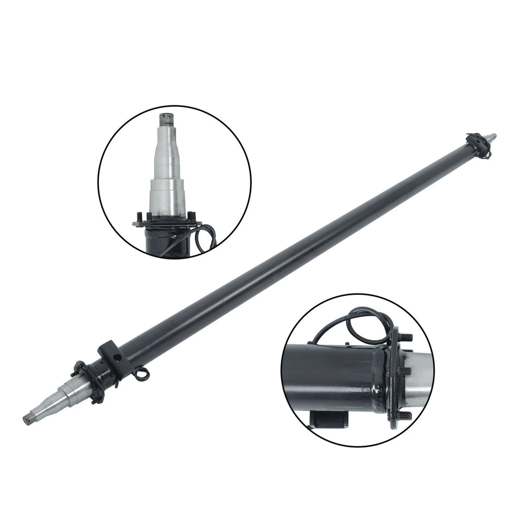 Trailer Axle Beam 6000lb for 73"–95" Hub Face (Fits Various Models)