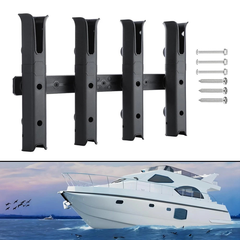 Rod Holder for Yacht Boat Kayak Trailer (Drill or Permanent Mount)