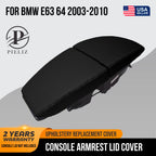 Carbon Fiber Console Lid Armrest Cover for BMW E63 E64 650 (2003–2010)