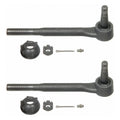 2X Front Outer Steering Tie Rod Ends for P30 P35 P3500 (1990–1999)
