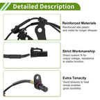 ABS Wheel Speed Sensor No. 95681D3100 for Hyundai Tucson (2015–2020)