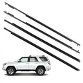 4X Window Weatherstrip Set for Toyota 4Runner (2010–Present) 75711-35011 75721-35011