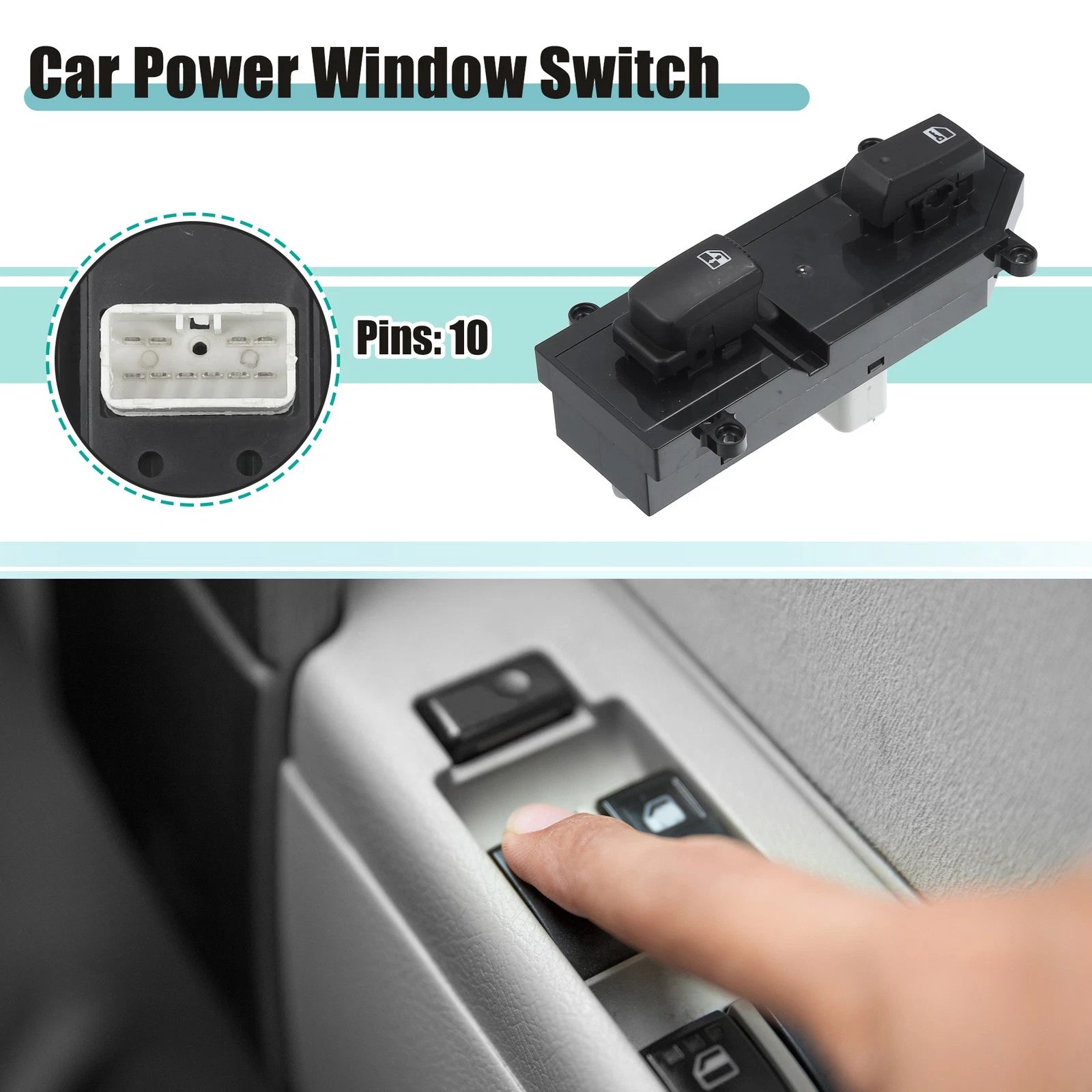 Power Window Switch for Hyundai Santa Fe (2007–2009)