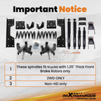 2WD Lowering Kit for Chevy GMC C1500 (1988-1998)