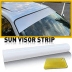 Front Windshield Banner Sticker for Universal Fit (10"x60")