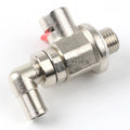Oil Drain Valve L-Shape Hose End Combo (14mm-1.5) for