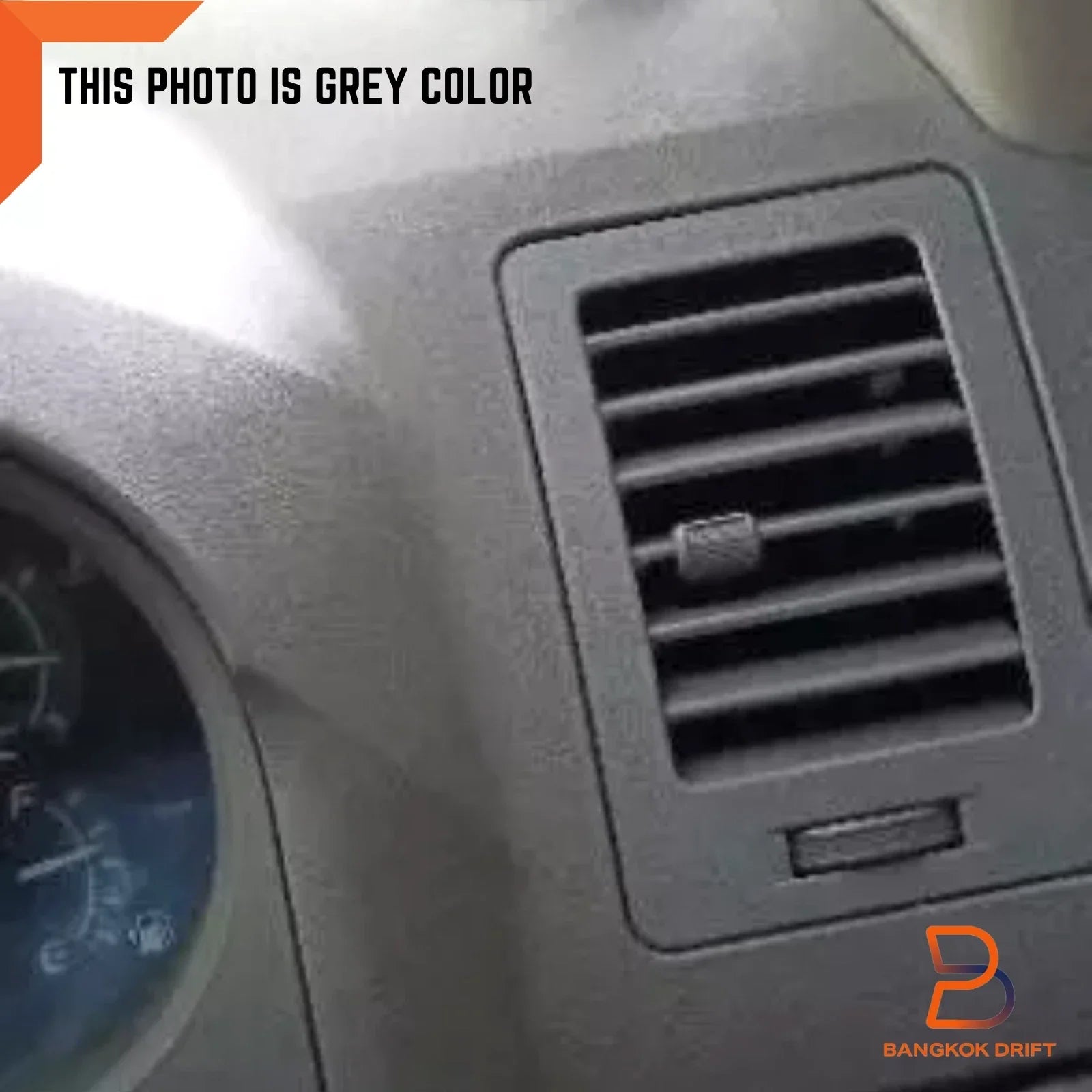 BLACK  LH+RH AIR A/C VENT GRILLES for TOYOTA HILUX UTE VIGO (2005-2014)