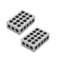 Matched Pair 2-4-6 Blocks for Machinist Precision 246 Jig (23 Holes)