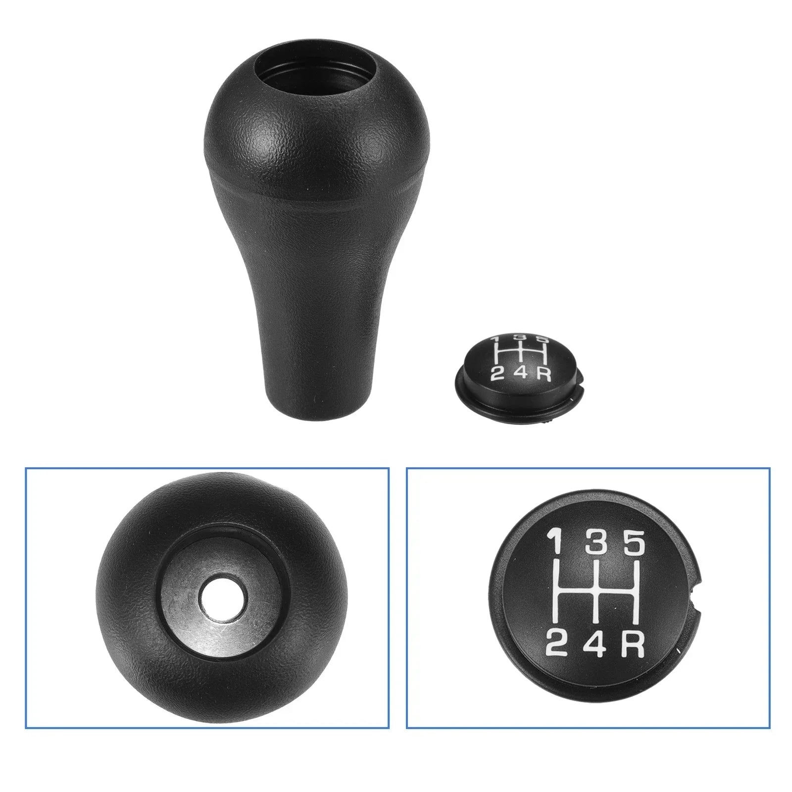 5 Speed Manual Transmission Shift Knob w/ Insert for Dodge