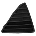 Replacement Black Matte Front Passenger Side Bumper Cover Grille