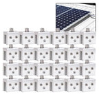 24PCS Standing Seam Roof Clamps for Solar Panel Racking