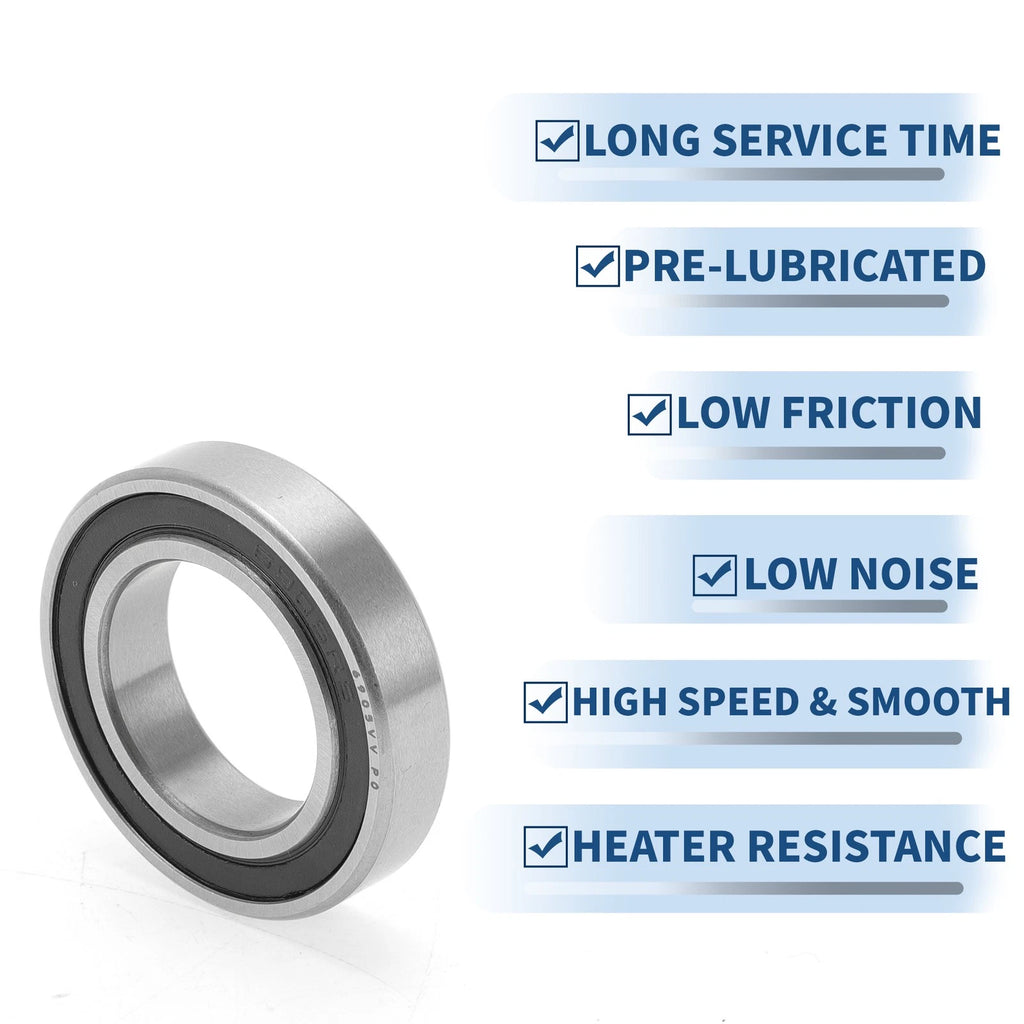 Deep Groove Ball Bearing 25x42x9mm for Scooter Skateboard (P0)