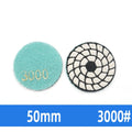 2 Inch Dry Polishing Pad for Granite Marble Sanding Disc (503000 Grit)
